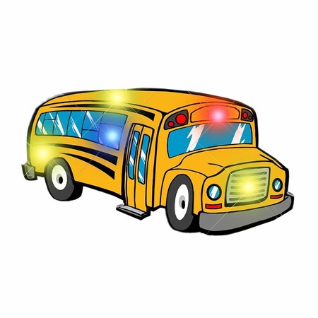 Endless Games School Bus Flashing Body Light Lapel Pins EN3337987